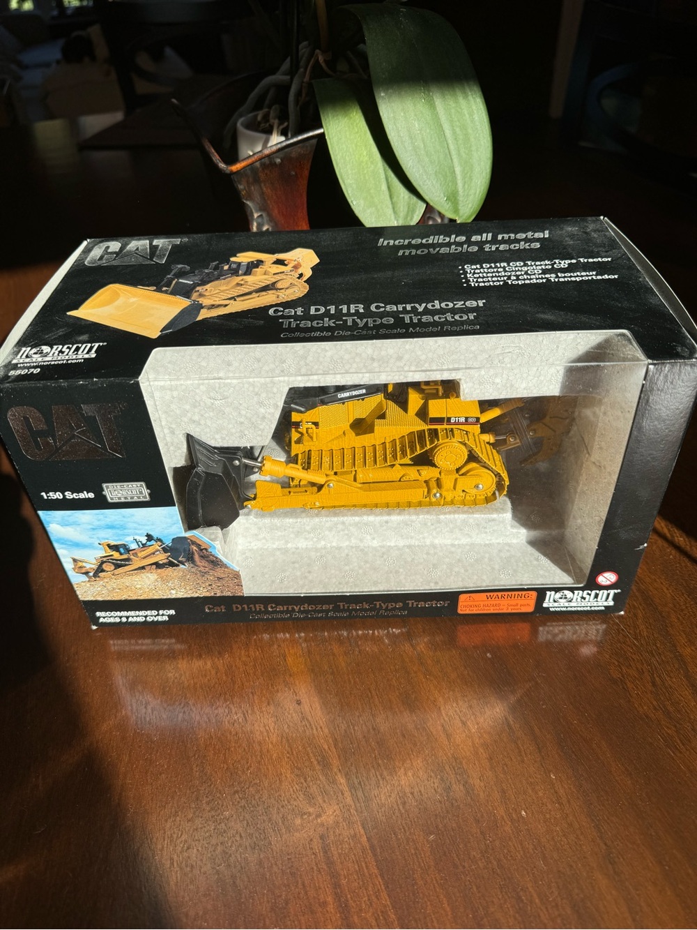 CAT D11R Carrydozer Die-Cast Model - Yellow